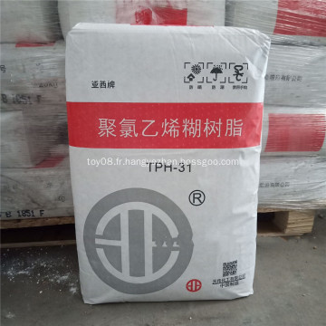Résine de qualité émulsion en pâte PVC de marque Tianye Yaxi
